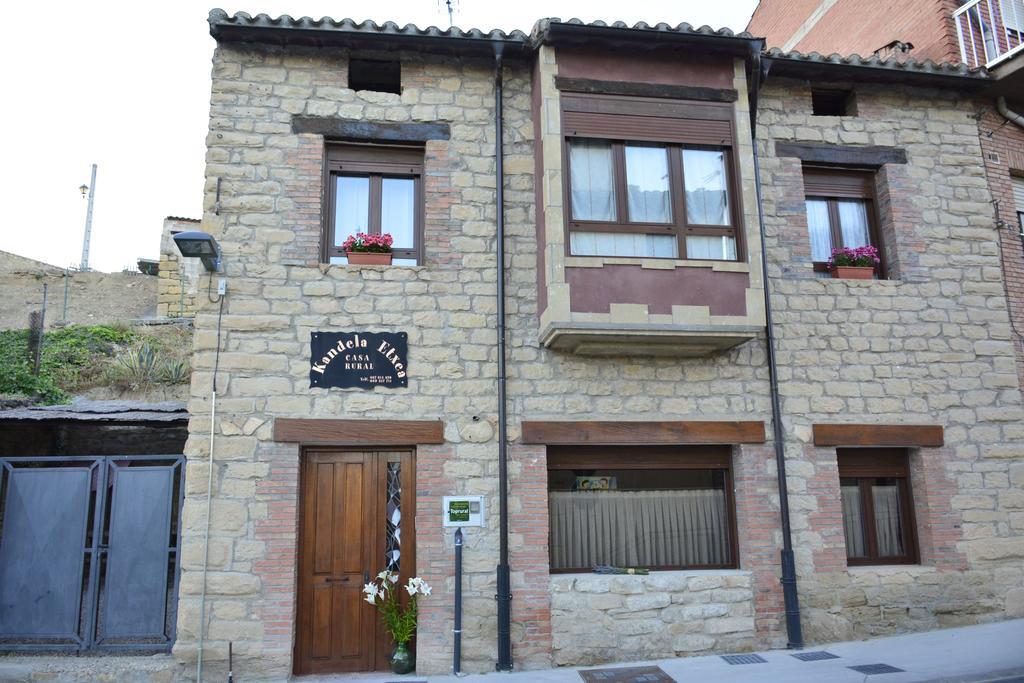 Casa Rural Kandela Etxea La puebla de Labarca Εξωτερικό φωτογραφία