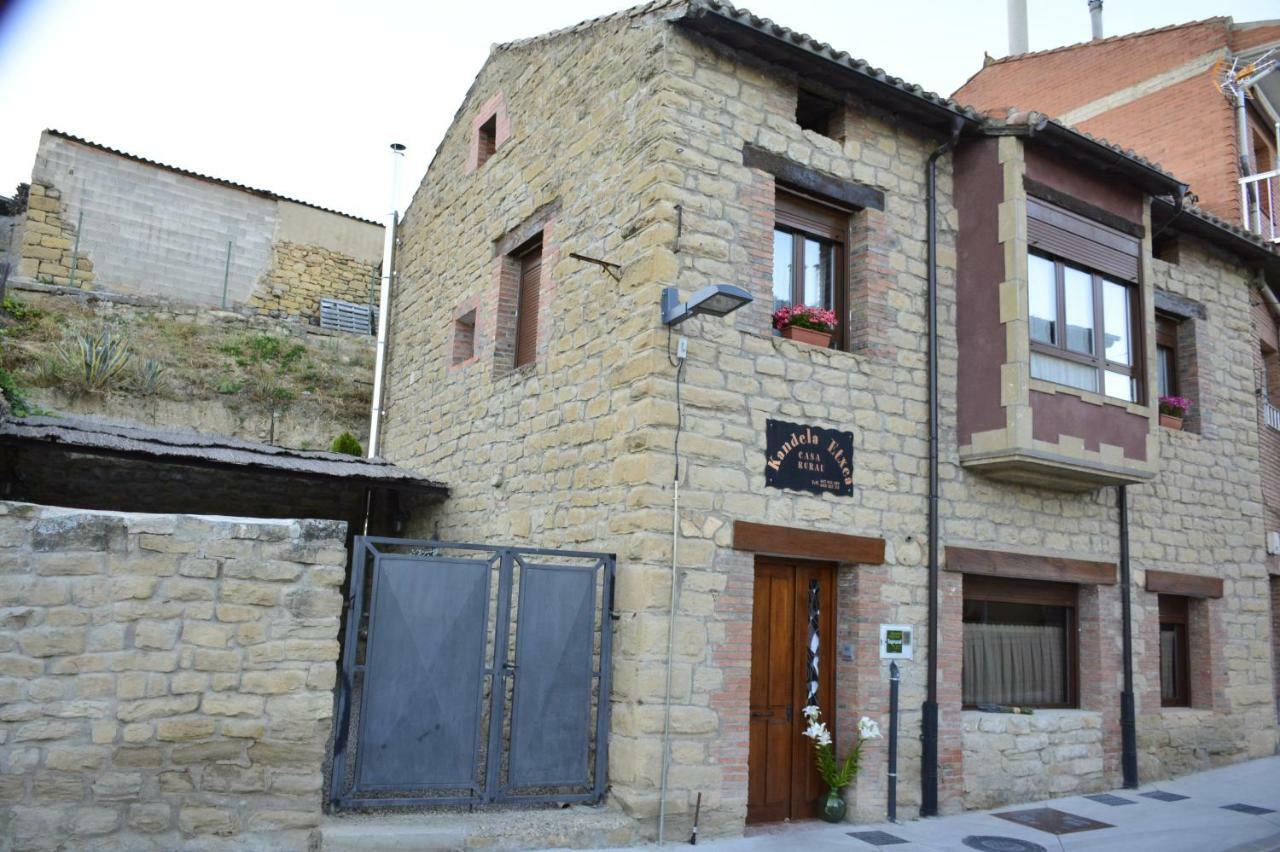 Casa Rural Kandela Etxea La puebla de Labarca Εξωτερικό φωτογραφία